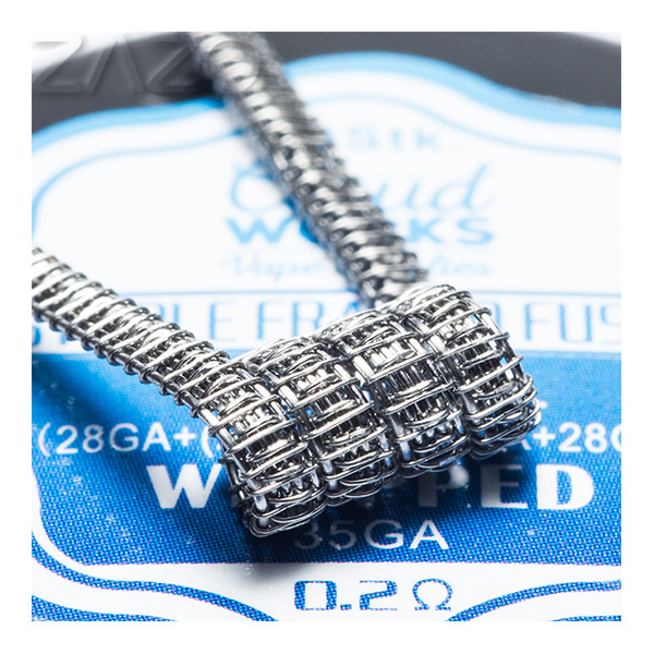 Cloudworks Staple Framed Fused Coil 0,2 Ohm Kanthal (10 Stück)
