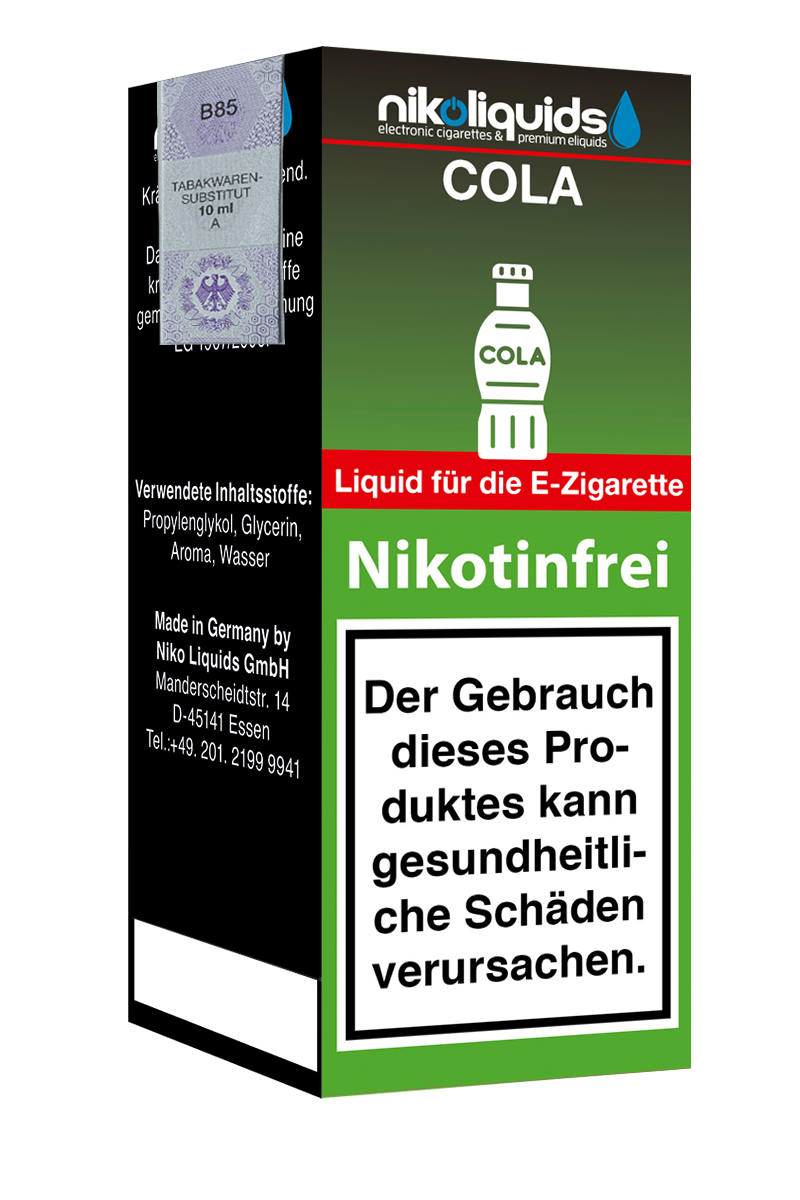 Niko Liquids E-Liquid Cola 10 ml