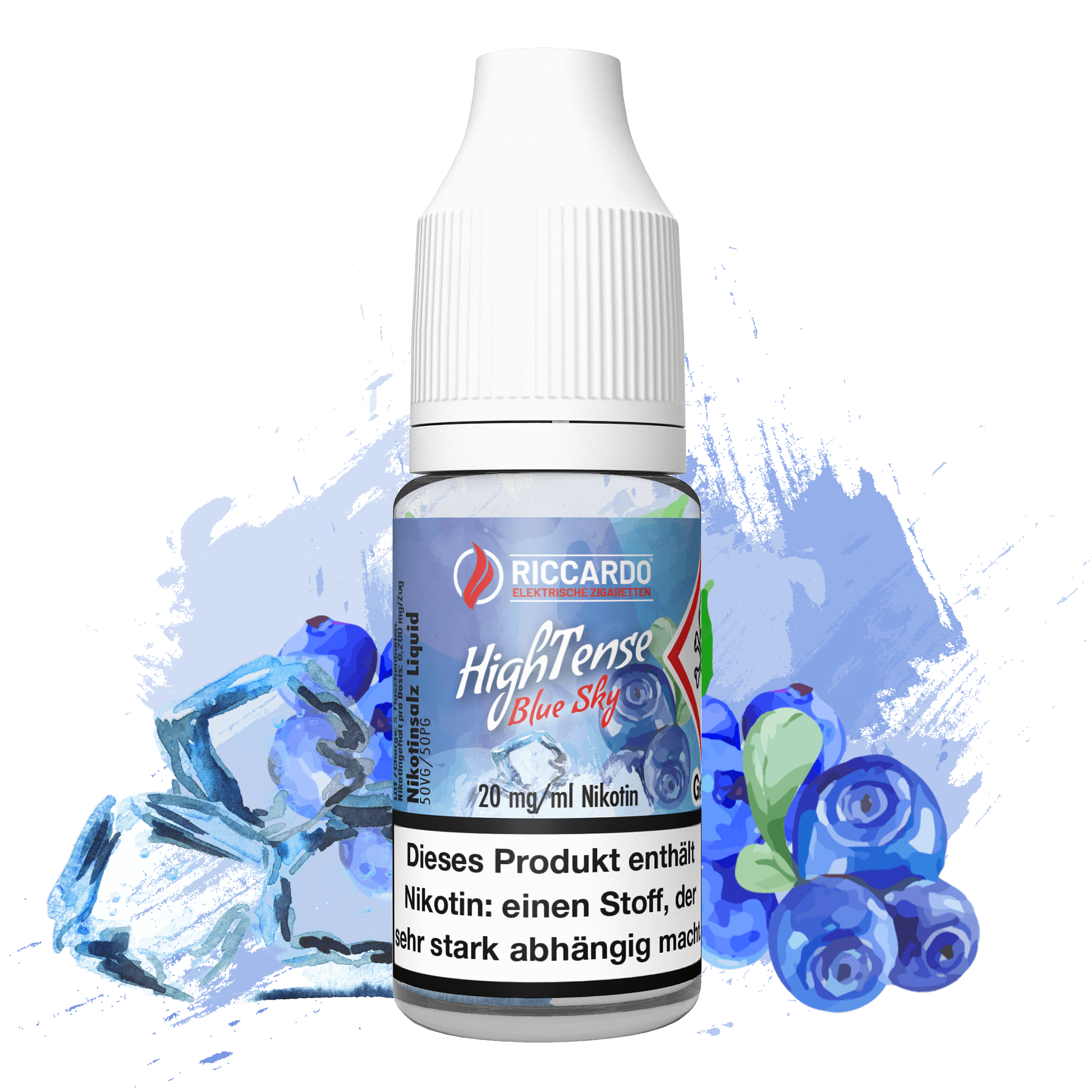 Riccardo HighTense - Blue Sky - 10 ml Nikotinsalz Liquid