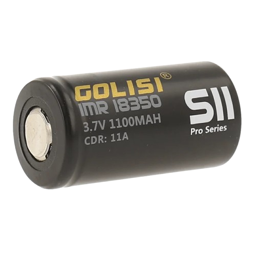 Golisi S11 IMR 18350 1100 mAh Akku
